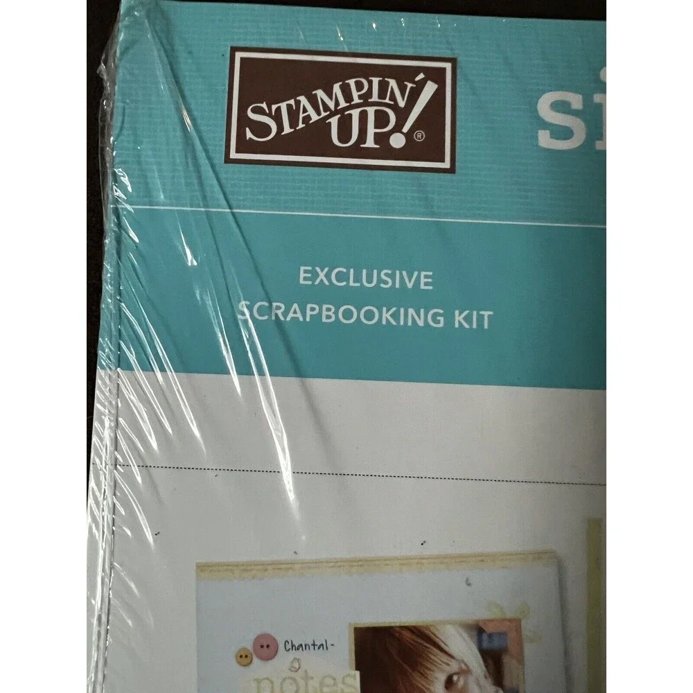 Stampin Up Simply Scrappin Just Delightful Kit Retired New
